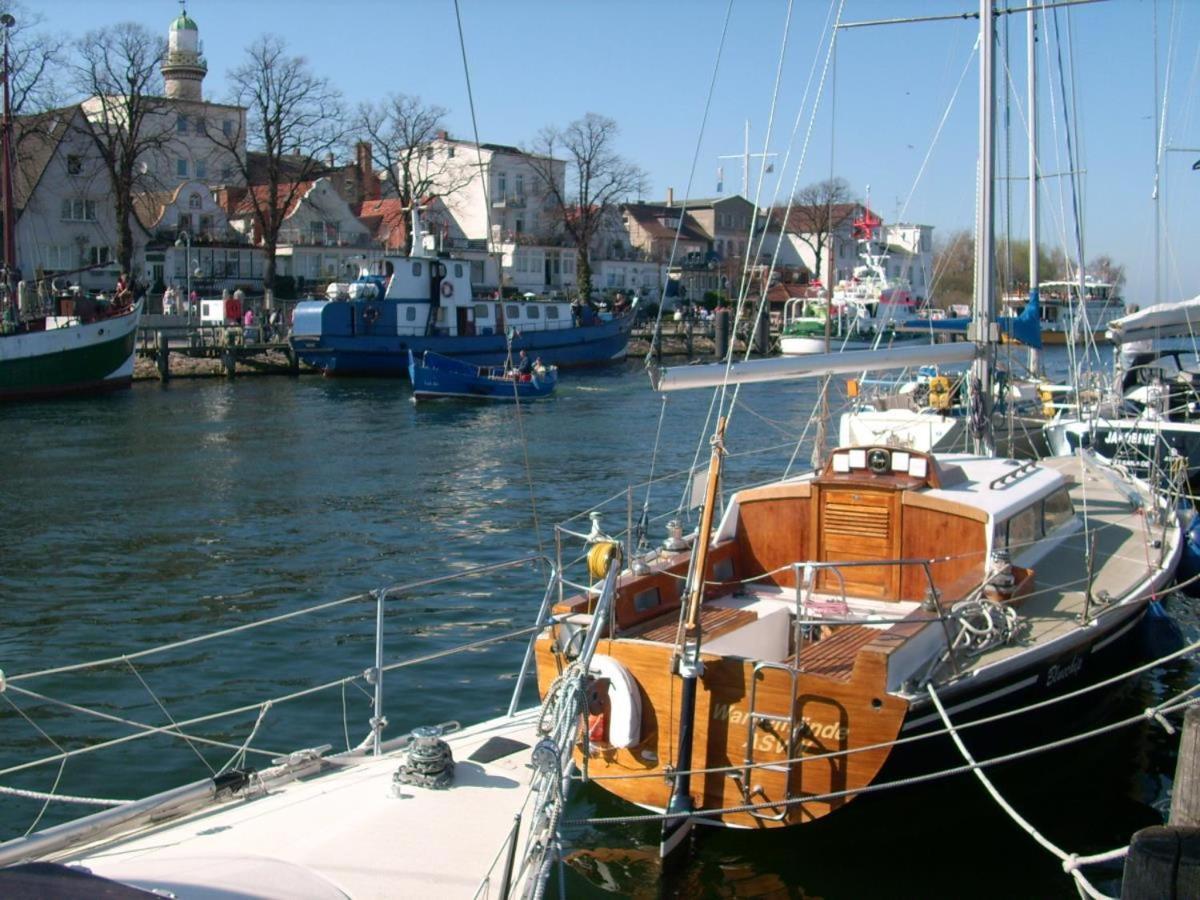 Ferienappartement Dicht Dran, Direkt Am Alten Strom Rostock Dış mekan fotoğraf